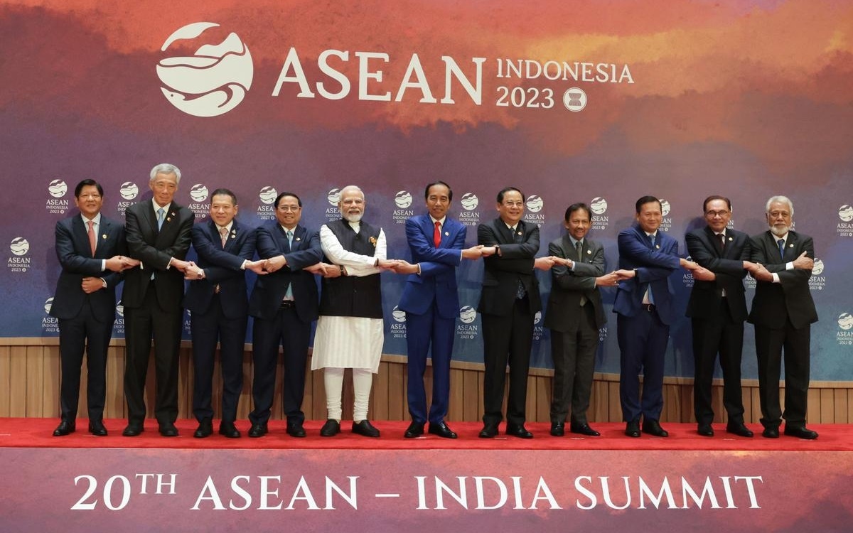 ASEAN đóng vai trò trung tâm trong chính sách "Hành động phía Đông" của Ấn Độ